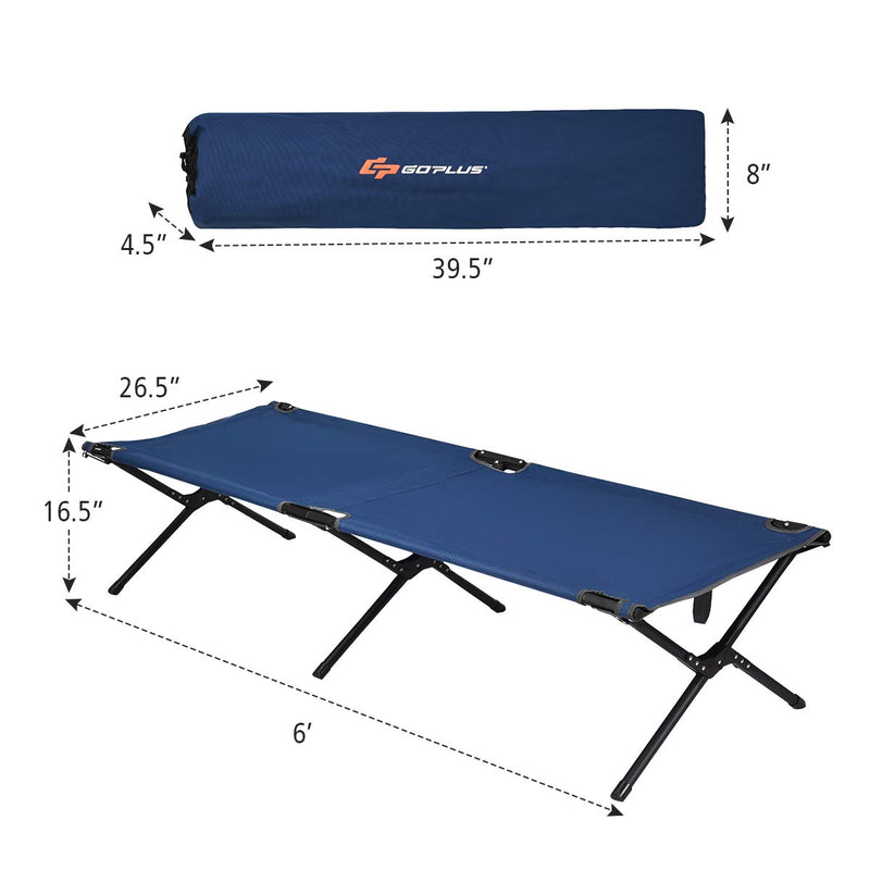 Load image into Gallery viewer, Folding Camping Cot with Carrying Bag - GoplusUS
