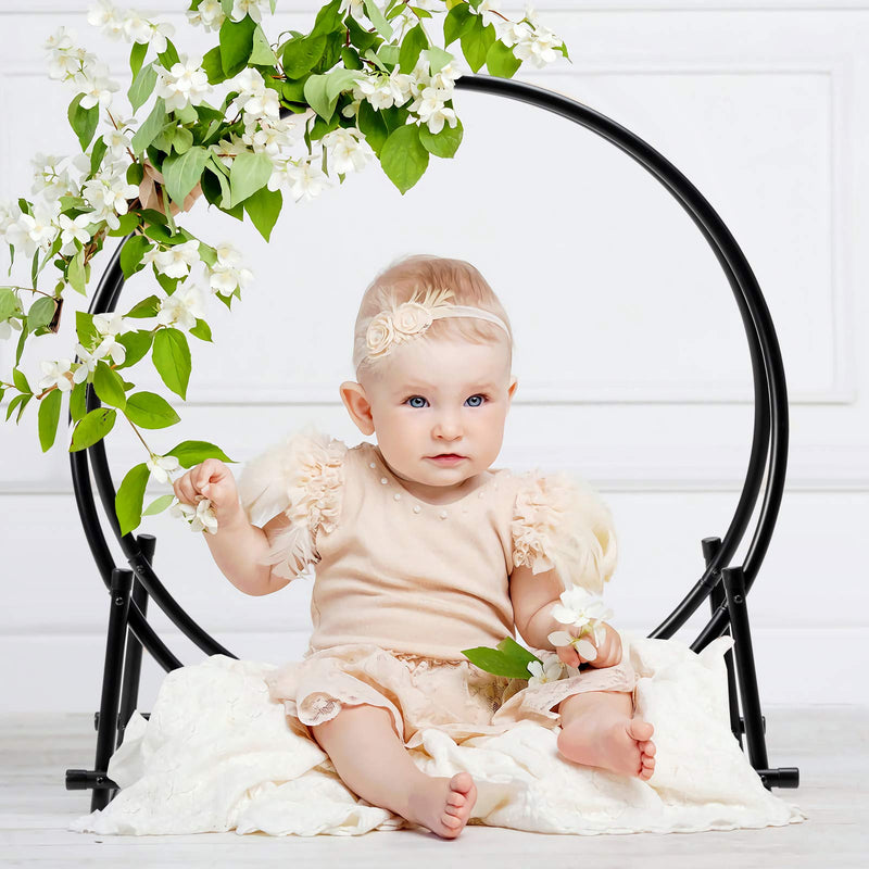 Load image into Gallery viewer, 30 Inch Firewood Log Hoop, Tubular Steel Log Holder - GoplusUS