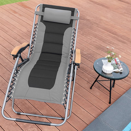 Folding Zero Gravity Lounge Chair - GoplusUS