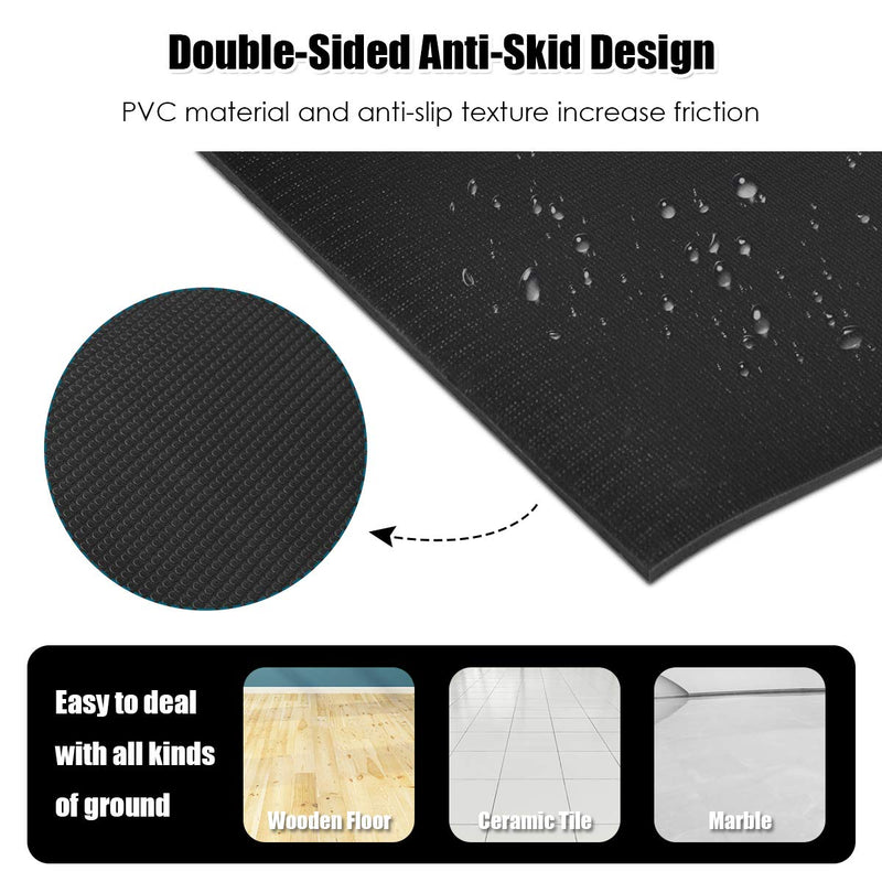 Load image into Gallery viewer, Large Yoga Mat, 7' x 5' x 8mm and 6' x 4' x 8mm with Straps - GoplusUS