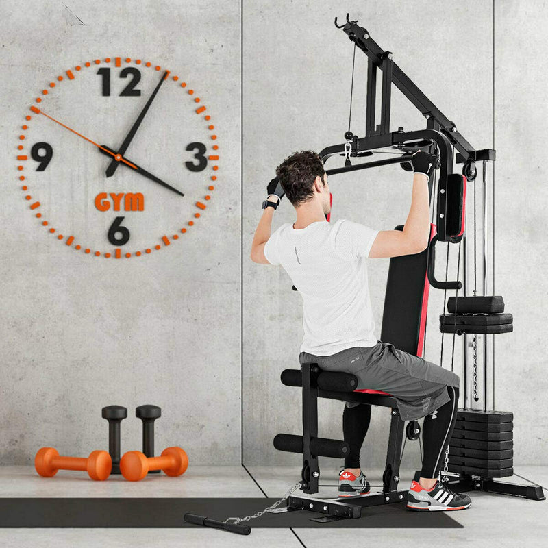 Load image into Gallery viewer, Multifunction Home Gym System Weight Training Exercise Workout Equipment Fitness Strength Machine - GoplusUS