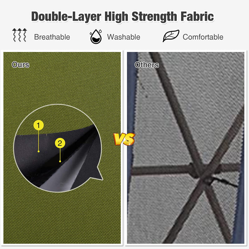 Load image into Gallery viewer, Folding Camping Cot, Heavy-Duty Comfortable Cot Bed for Adults Kids - GoplusUS