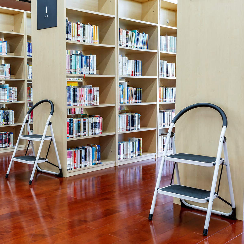 Load image into Gallery viewer, Step Ladder, Heavy Duty Folding 2 Step Ladder Step Stool