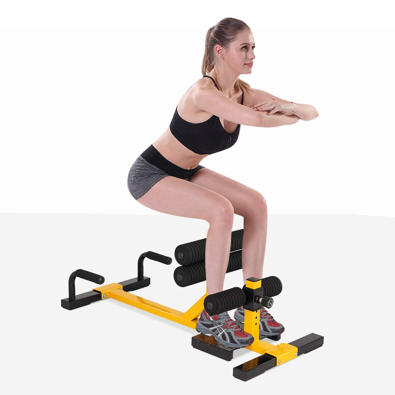 Load image into Gallery viewer, 3-in-1 Multifunctional Squat Machine Deep Sissy Squat & Leg Exercise Squat - GoplusUS