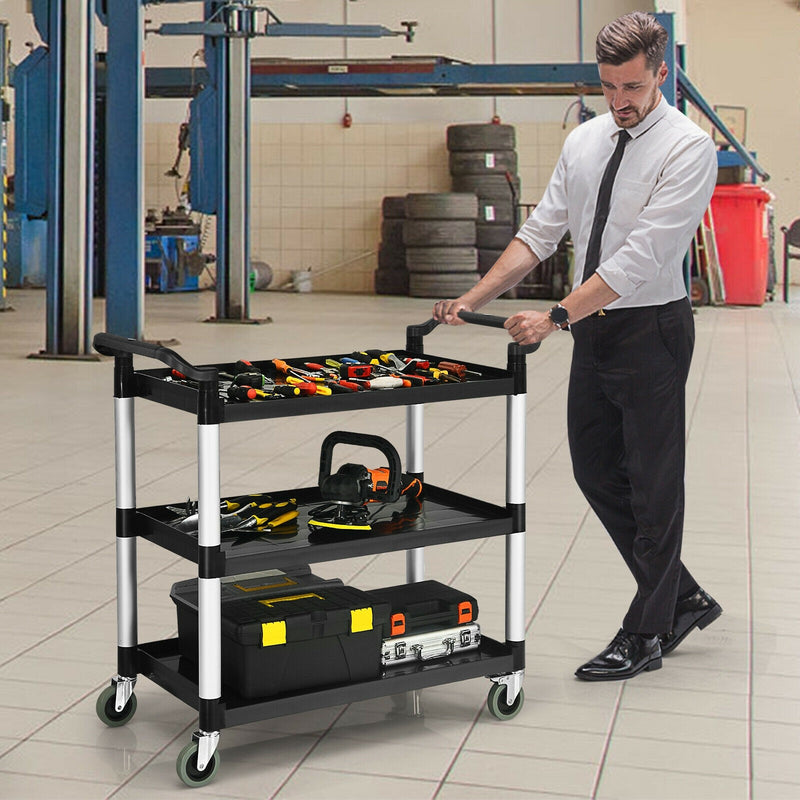 Load image into Gallery viewer, 3-Tier Rolling Utility Cart with Wheels - GoplusUS