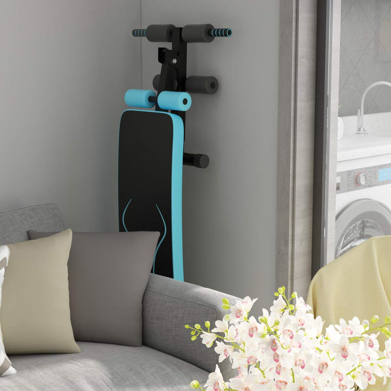 Load image into Gallery viewer, Adjustable Sit Up Bench, Abdominal Training Workout Slant Bench - GoplusUS