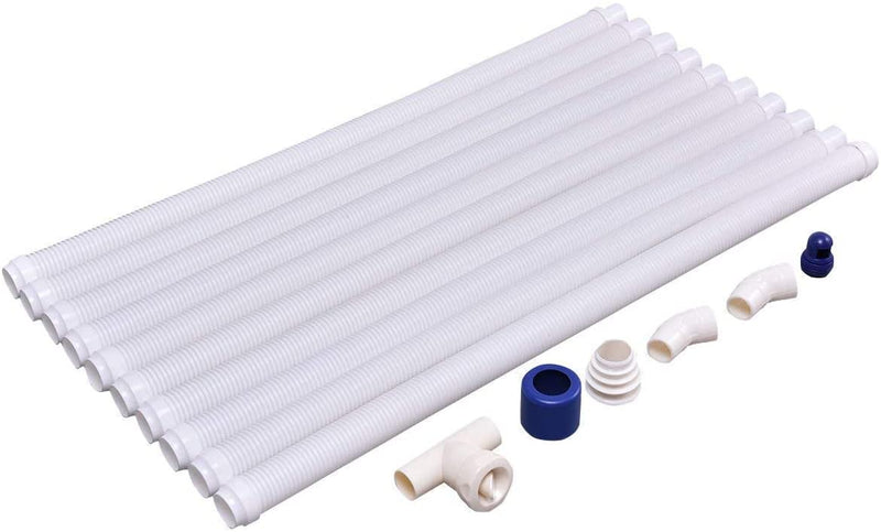 Load image into Gallery viewer, Automatic Swimming Pool Cleaner Set with 32'6" Hoses Climb Wall Pool Sweeper for In-ground - GoplusUS