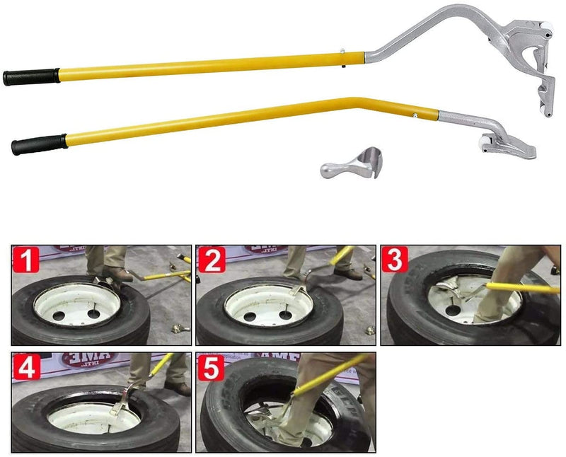 Load image into Gallery viewer, Tire Changer, 17.5" to 24" Steel Tire Mount Demount Tool Kit