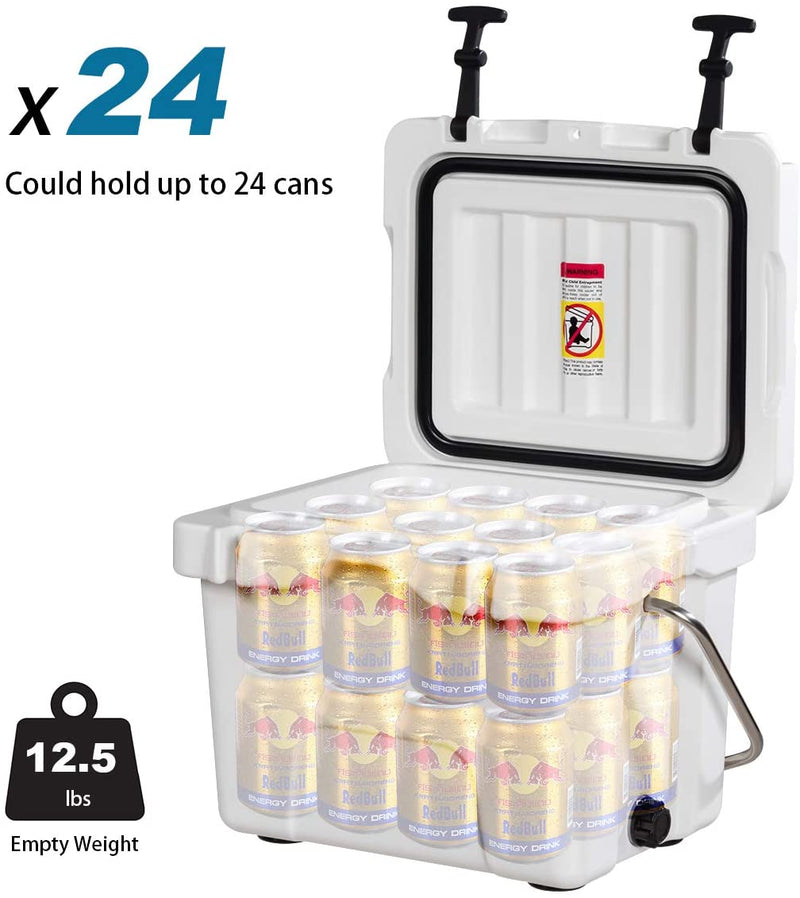 Load image into Gallery viewer, 16 Quart Cooler, Portable Insulated Ice Chest - GoplusUS