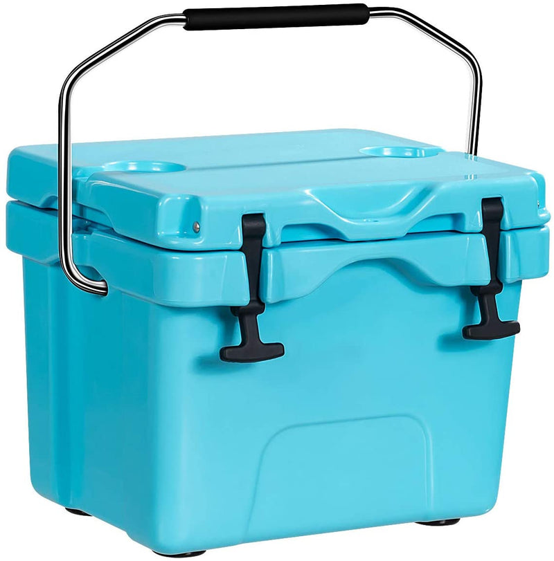Load image into Gallery viewer, 16 Quart Cooler, Portable Insulated Ice Chest - GoplusUS