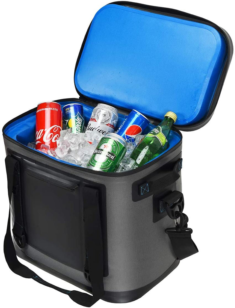 Load image into Gallery viewer, 30-Can Portable Cooler Bag, Insulated Soft Camping Cooler - GoplusUS