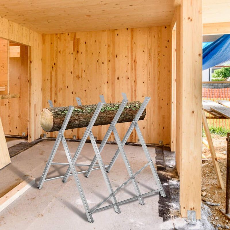 Load image into Gallery viewer, Portable Folding Sawhorse