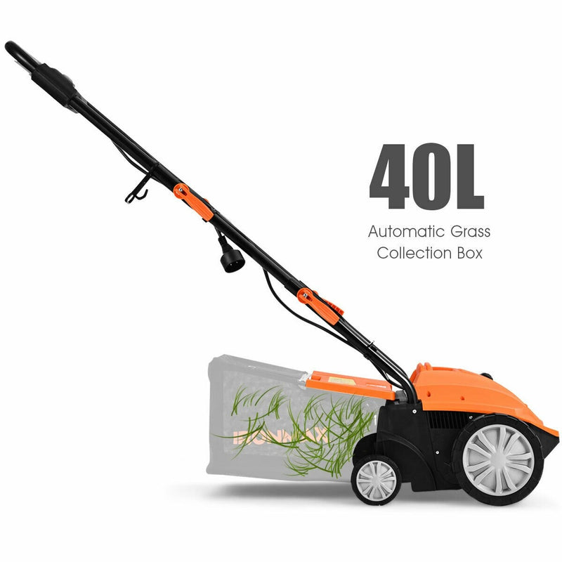 Load image into Gallery viewer, 2-in-1 Lawn Dethatcher 12Amp, 3 Level Depth Adjustable Weeder - GoplusUS