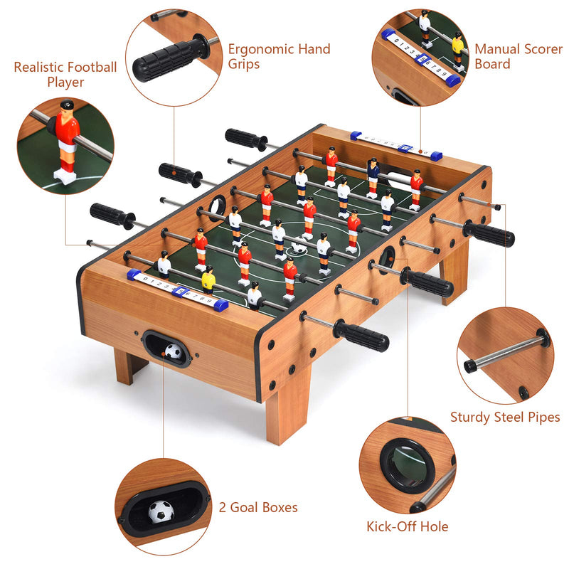 Load image into Gallery viewer, Mini Foosball Table, 27in Soccer Game Table - GoplusUS