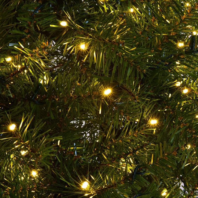 Load image into Gallery viewer, Goplus Pre-Lit Christmas Tree Artificial PVC Spruce Hinged with 560 LED Lights and Solid Metal Legs - GoplusUS