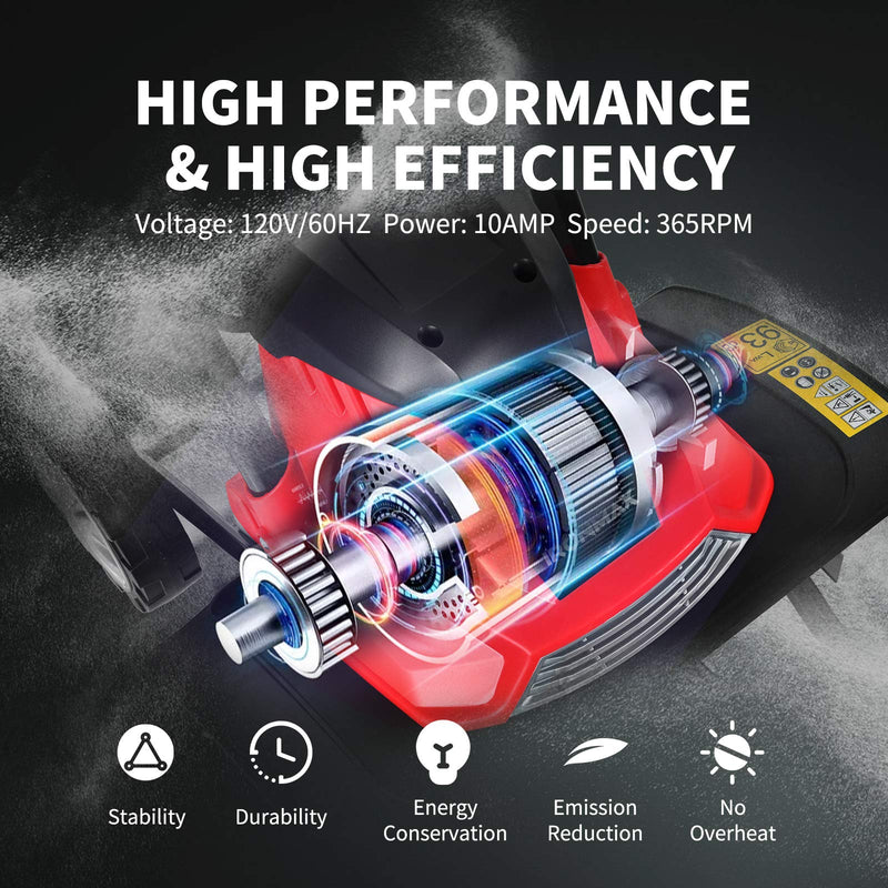 Load image into Gallery viewer, 10 Amp Corded Electric Tiller and Cultivator, 14-Inch Tiller w/ 9" Tilling Depth - GoplusUS