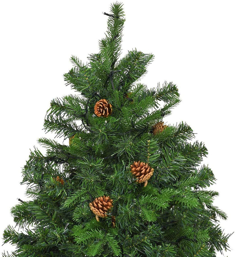 Load image into Gallery viewer, Pre-Lit Artificial Christmas Tree Premium Spruce Hinged Tree with 540 LED Lights