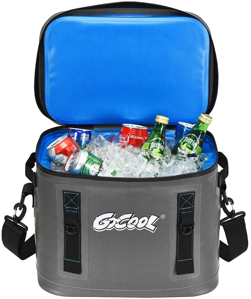 Load image into Gallery viewer, 30-Can Portable Cooler Bag, Insulated Soft Camping Cooler - GoplusUS