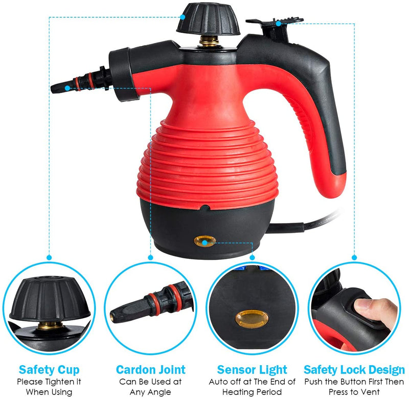 Load image into Gallery viewer, Handheld Pressurized Steam Cleaner - GoplusUS