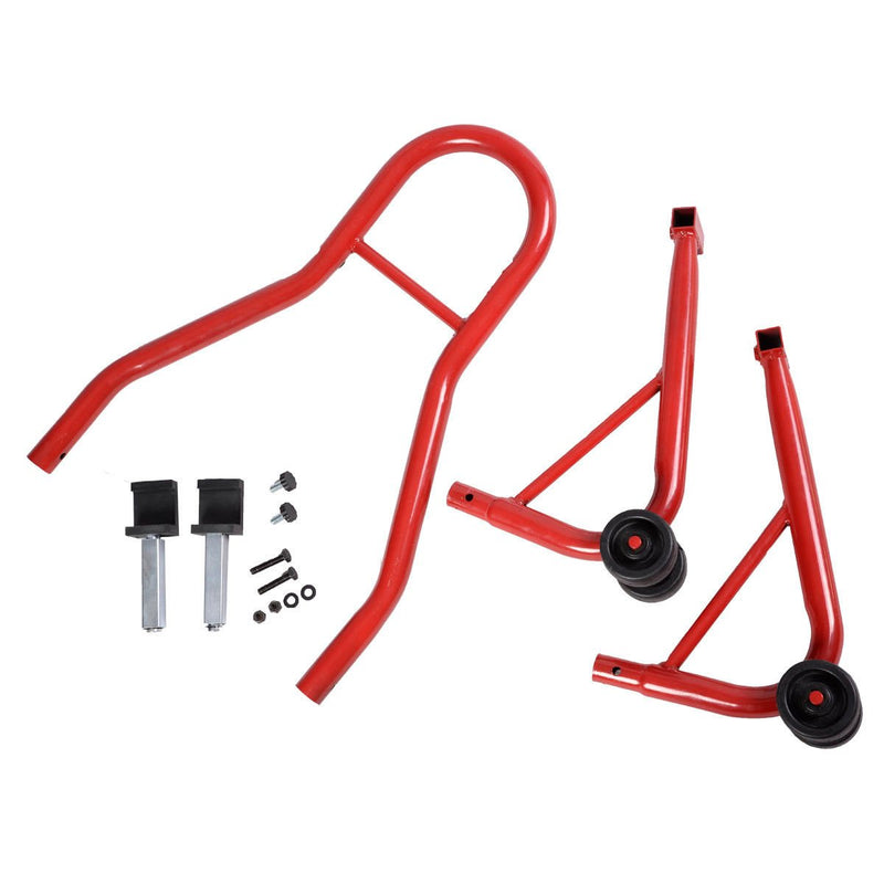 Load image into Gallery viewer, Motorcycle Stand Dirtbike Sport Bike Sport Bike Rear Wheel Lift Fork Swingarm Stands - GoplusUS