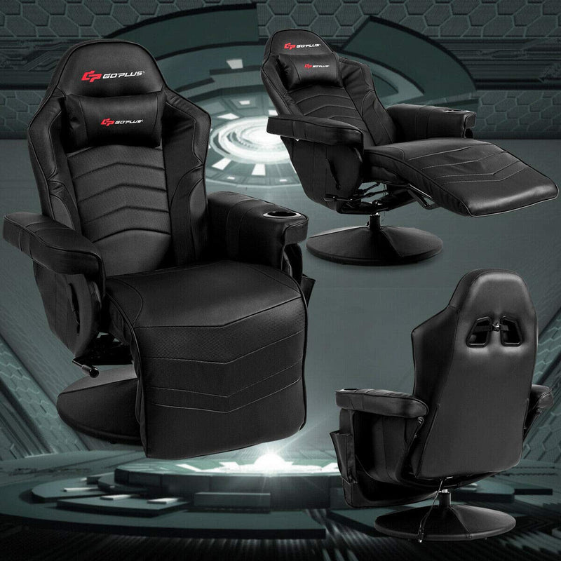 Load image into Gallery viewer, Massage Gaming Chair, Racing Style Gaming Recliner - GoplusUS