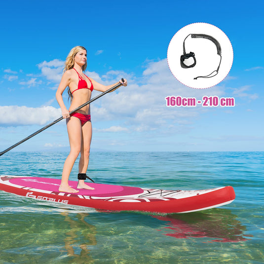 10.5/11FT Inflatable Stand Up Paddle Board, 6.5" Thick SUP with Carry Bag - GoplusUS