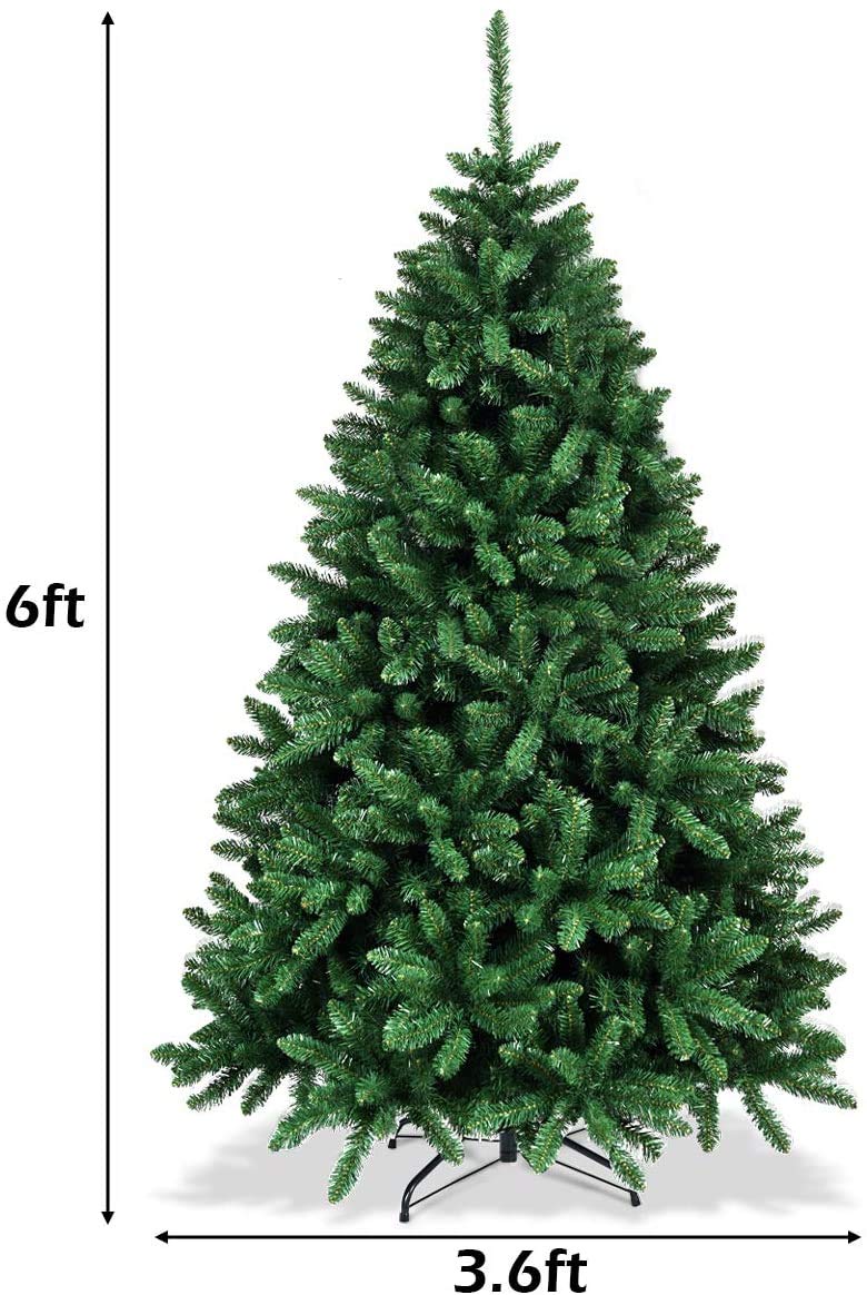Load image into Gallery viewer, Artificial Douglas Christmas Tree Easy Assembly Xmas Tree for Indoor and Outdoor - GoplusUS