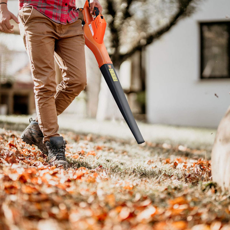 Load image into Gallery viewer, Goplus Cordless Leaf Blower, Rechargeable Leaf Sweeper w/Lithium Battery and Charger - GoplusUS