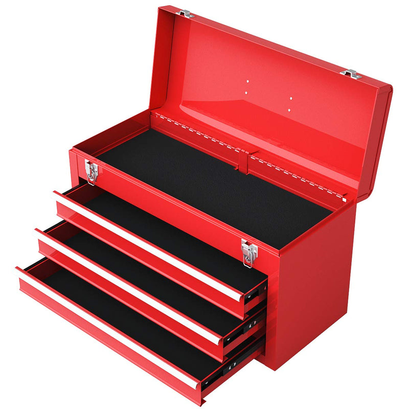 Load image into Gallery viewer, Tool Chest 20-Inch Portable Tool Box Steel Cabinet
