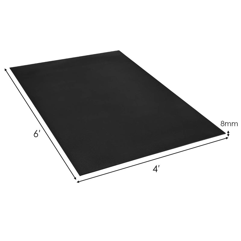Load image into Gallery viewer, Large Yoga Mat, 7' x 5' x 8mm and 6' x 4' x 8mm with Straps - GoplusUS