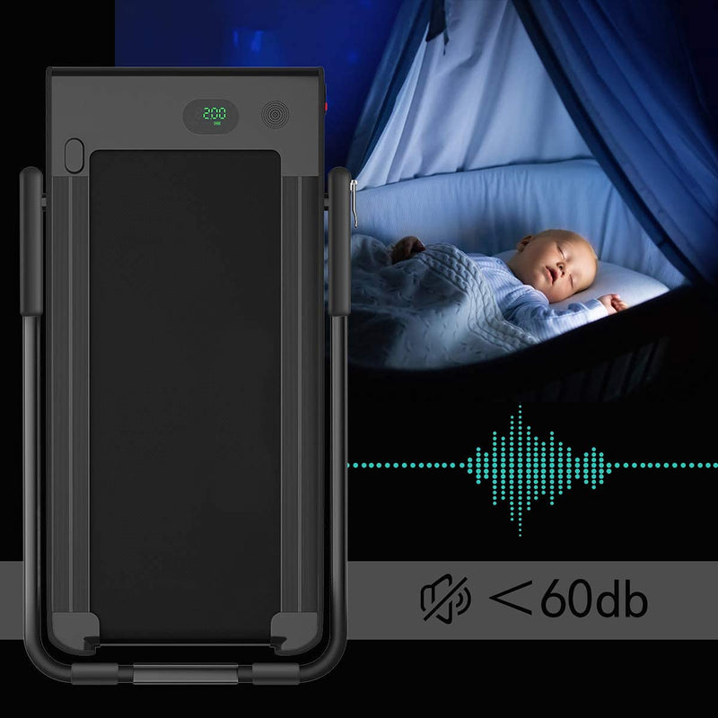 Load image into Gallery viewer, 2 in 1 Folding Treadmill, 2.25HP Under Desk Electric Superfit Treadmill - GoplusUS