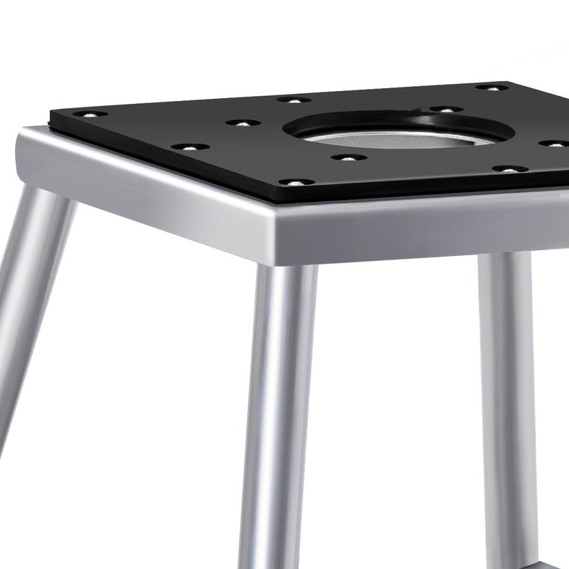 Load image into Gallery viewer, Motorcycle Motocross Dirt Bike Panel Stand Hoist Maintenance Lift Jack 1000LB Capacity (10" x 10" with Removable Oil Pan) - GoplusUS