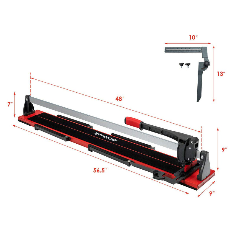 Load image into Gallery viewer, Goplus 48-Inch Manual Tile Cutter, Professional Porcelain Ceramic Floor Tile Cutter - GoplusUS