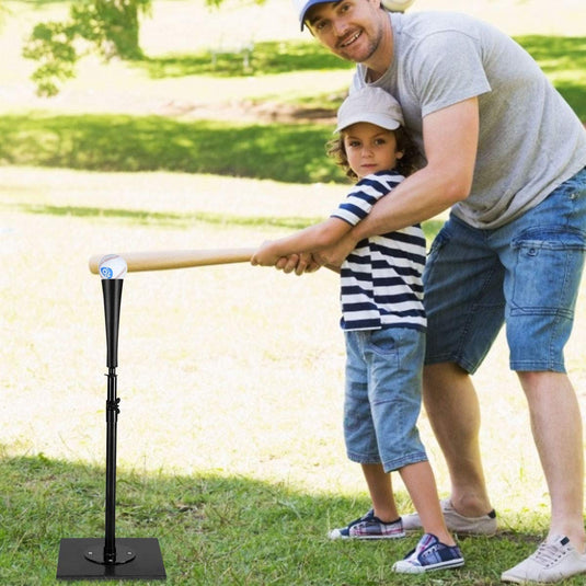 Batting Tee, Adjustable Baseball Hitting Tee Heavy Duty Softball - GoplusUS