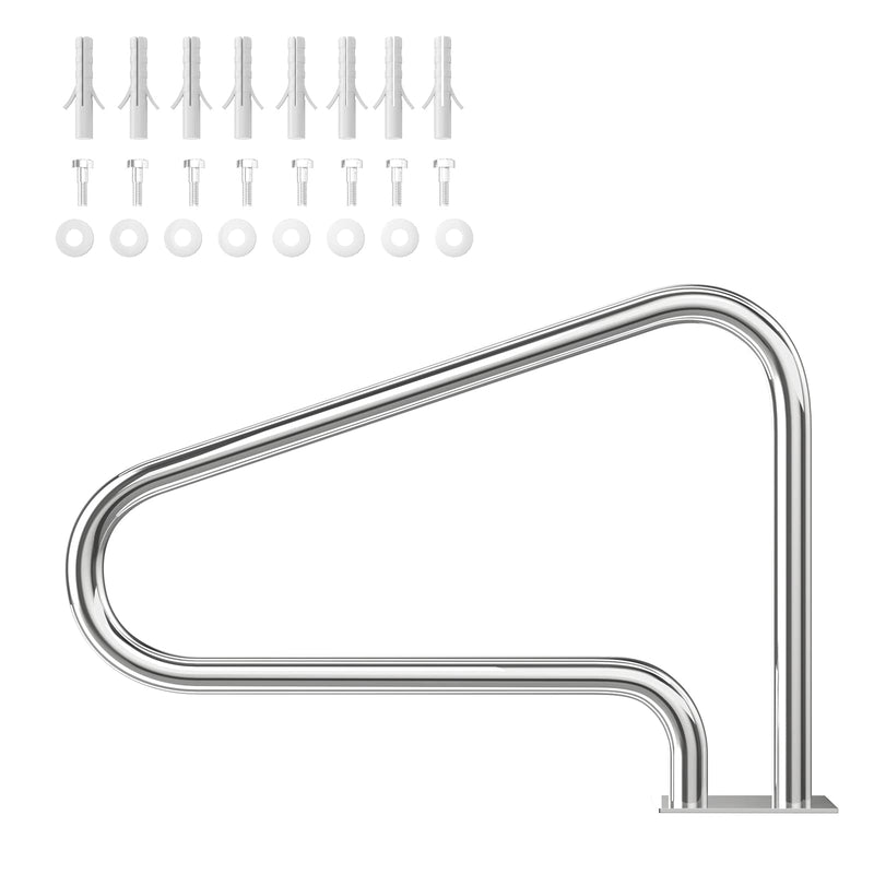 Load image into Gallery viewer, Pool Hand Rail, 2 PCS Easy Mount Hand Grab Rail - GoplusUS