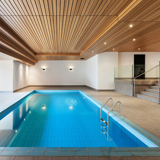 Swimming Pool Ladder, 3-Step In-Ground Stainless Steel Step for Indoor/Outdoor Pool