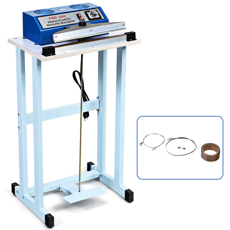 Load image into Gallery viewer, 110V 12" Foot Pedal Impulse Sealer with Cutter - GoplusUS