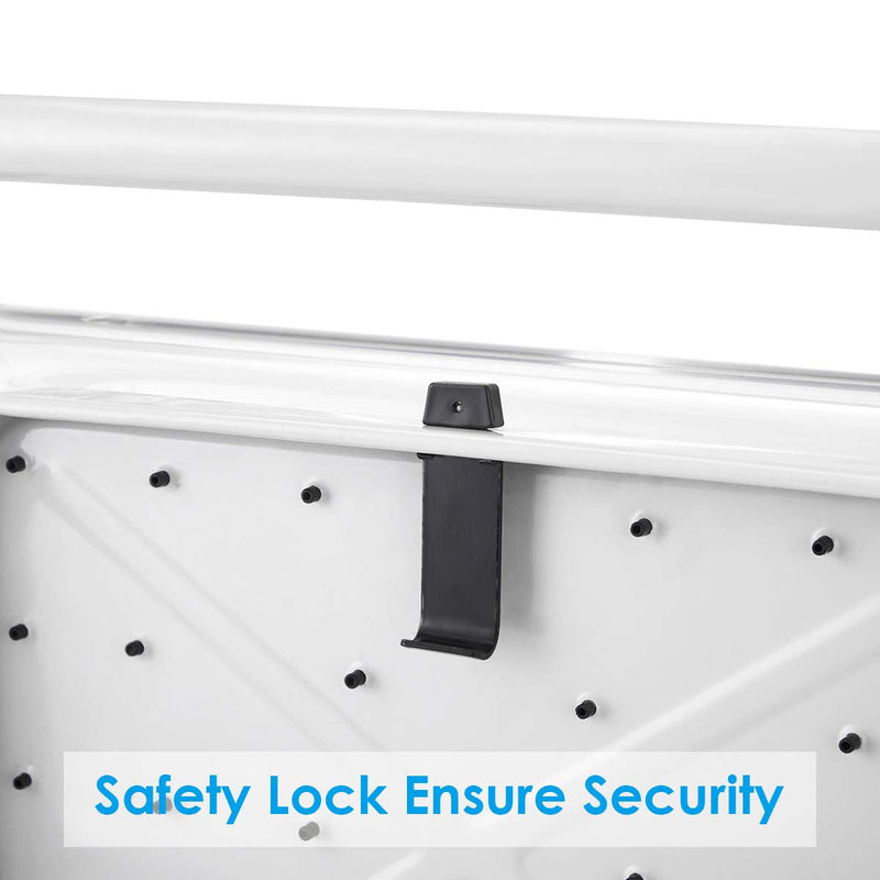 Load image into Gallery viewer, Goplus 3 Step Ladder, Folding Heavy Duty Step Stool Lightweight Steel Ladder, 340lbs Capacity (Black) - GoplusUS