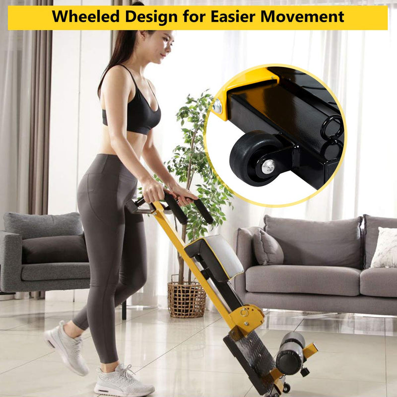 Load image into Gallery viewer, Deep Squat Machine with Anti-Skid Measures, Soft PVC Cover, Handy Wheels - GoplusUS