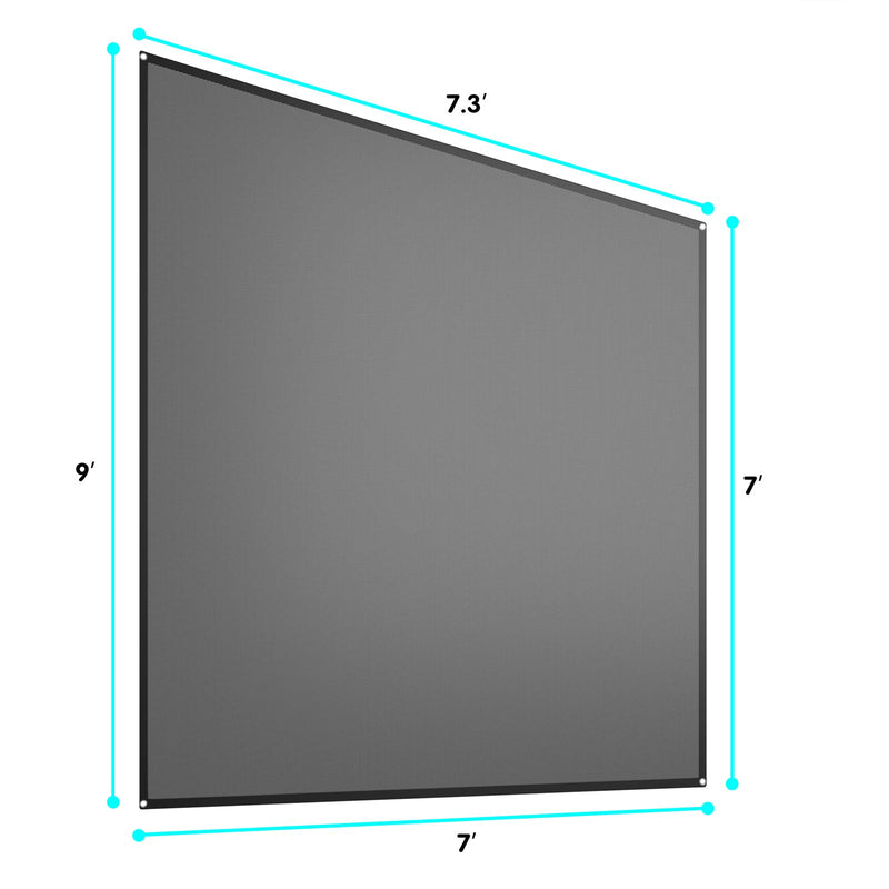 Load image into Gallery viewer, RV Awning Side Sun Shade, 9" x 7" Black Mesh Sunshade Screen with Complete Kits