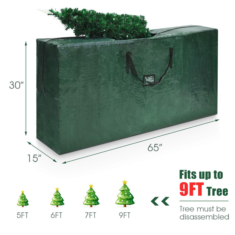 Load image into Gallery viewer, Large Christmas Tree Storage Bag, Fits up to 9 ft Disassembled Xmas Holiday Tree - GoplusUS