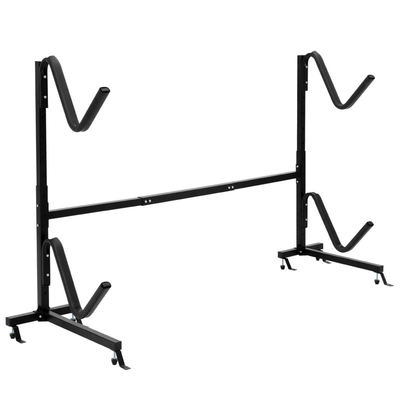 Load image into Gallery viewer, Goplus Freestanding Kayak Rack, Deluxe Heavy Duty Dual Kayak Storage Rack, Max Load 175 Lbs - GoplusUS