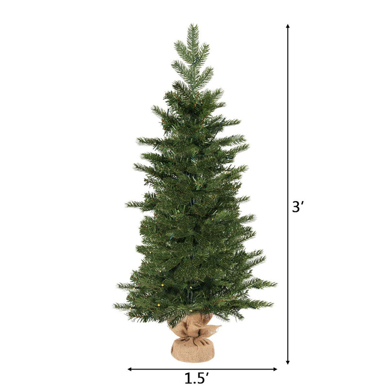 Load image into Gallery viewer, Goplus 3ft Prelit Christmas Tree - GoplusUS