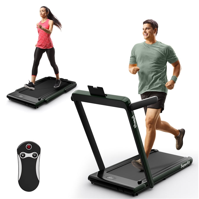 Load image into Gallery viewer, 2.5HP Superfit Folding Treadmill with Touch Panel Control - Goplus