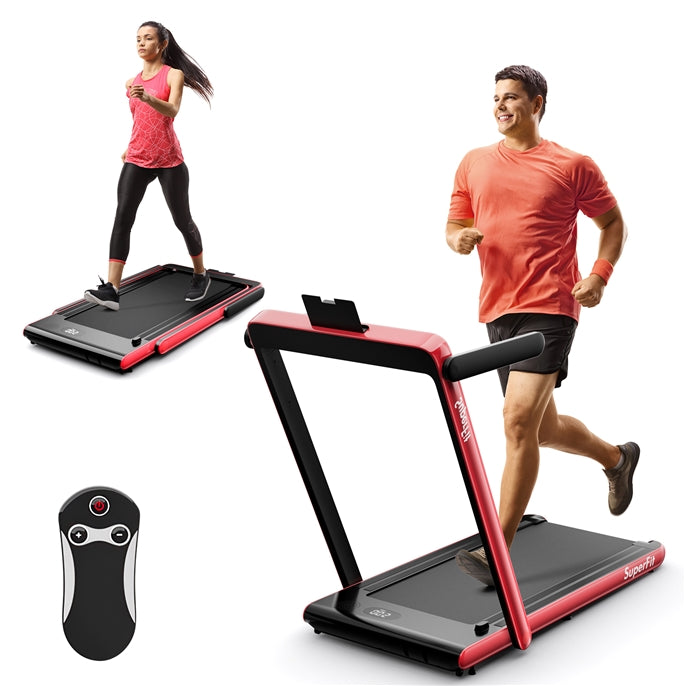 Load image into Gallery viewer, 2.5HP Superfit Folding Treadmill with Touch Panel Control - Goplus