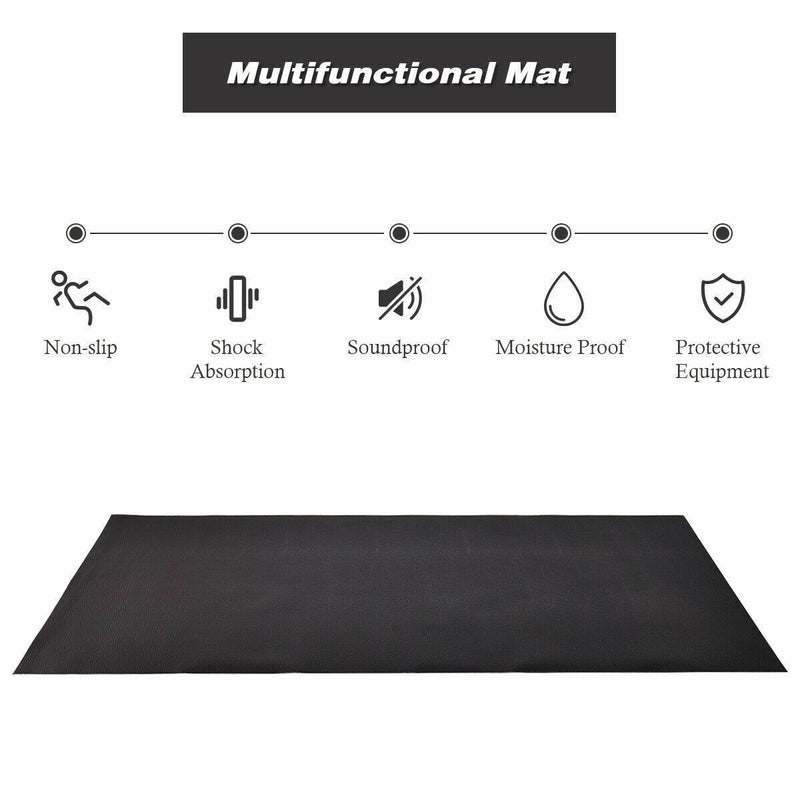 Load image into Gallery viewer, Thicken Treadmill Mat for Hardwood Floors High Density Waterproof PVC, 36" x 78"