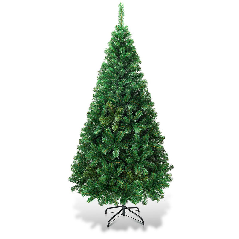 Load image into Gallery viewer, Artificial Christmas Tree with Solid Metal Stand - GoplusUS