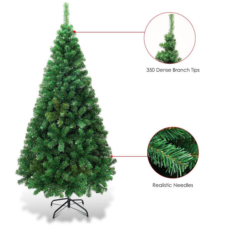 Load image into Gallery viewer, Artificial Christmas Tree with Solid Metal Stand - GoplusUS