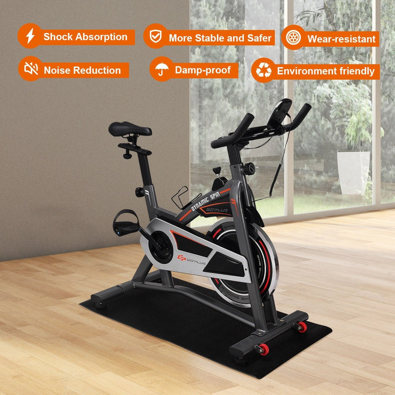 Load image into Gallery viewer, Thicken Treadmill Mat for Hardwood Floors High Density Waterproof PVC