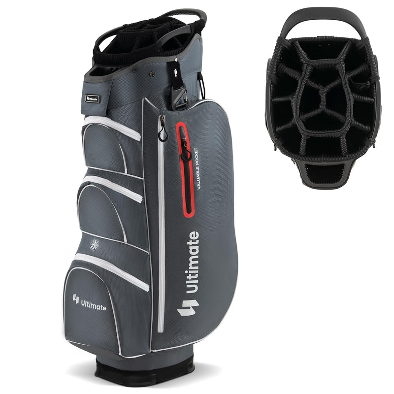 Load image into Gallery viewer, Goplus Golf Cart Bag with 15-Way Top Dividers